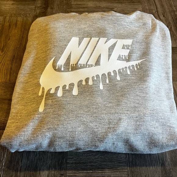 Custom N1ke drip hoodie - Picture 1 of 4